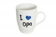 Beker 'i Love Opa' D8.3xh10.5cm 36cl 