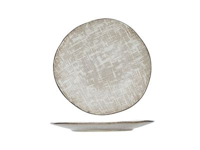 Tattersall Bord Bijgerecht Beige D 21cm 3335/og-d5088