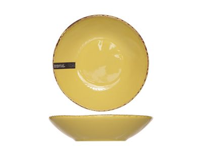 Organic Line Olijfgroen Soep-pastabord 22.5cm