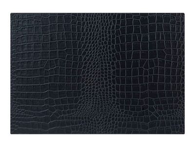 Placemat Leder Look Zwart 43xh30cm 