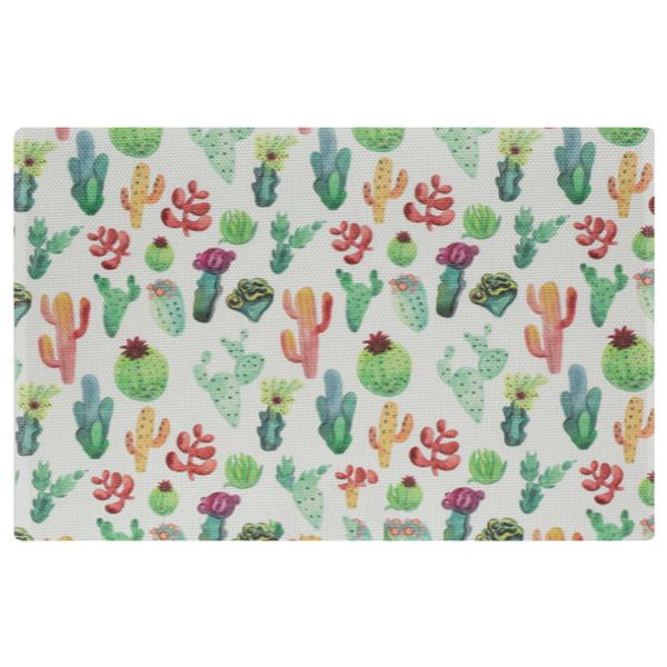 Placemat Pvc Gewoven Cactussen 45x30cm  