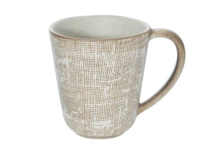 Tattersall Mok Beige D 9.5cm H 10cm 3329/og-d5088