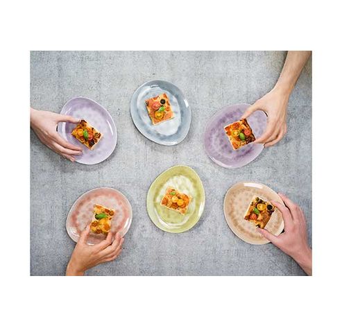 Streetfood Go Assiette Melamine 15x11.5 Cm 5 Ass  Cosy & Trendy