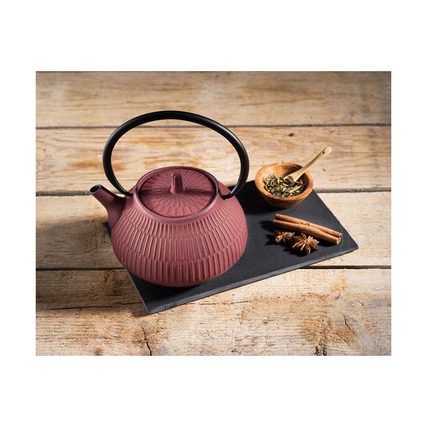 Cosy & Trendy Yokohama Theepot Rood 1,1l Gietijzer 