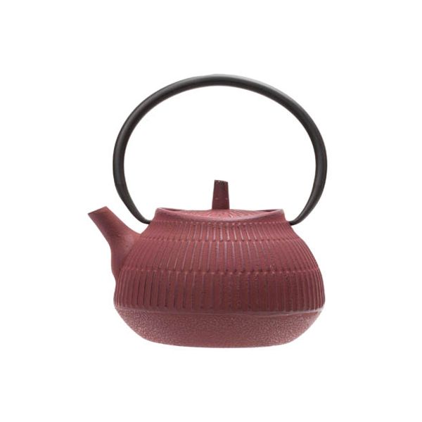 Cosy & Trendy Yokohama Theepot Rood 1,1l Gietijzer 