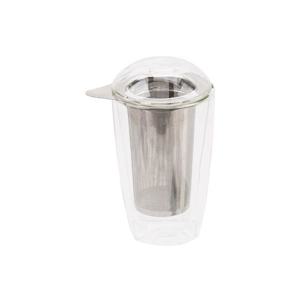 Isolate Dubbel Glas Met Filter 8.5x14cm 380 Ml 