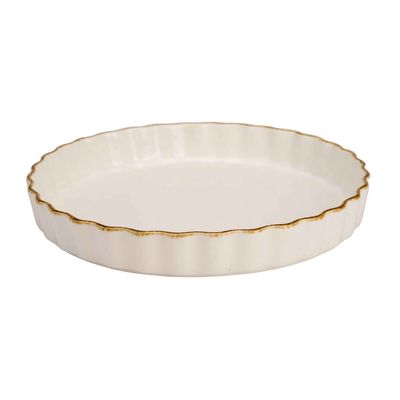 Brisbane White Moule Tarte D27,2xh4cm  