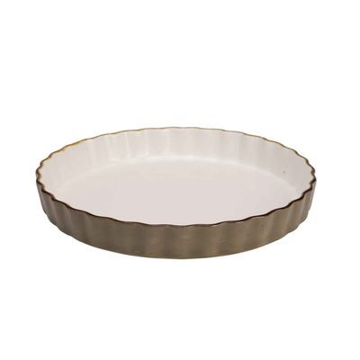 Brisbane Taupe Moule Tarte D27,2xh4cm  