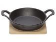 Gietijzer Gratinschaal D16cm Op Plankje