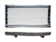 Sea Pearl Schaal 24,5x12,5xh3,5cm Op 4 Voetjes