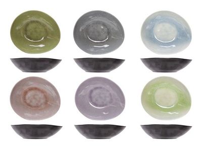 Streetfood Go Diep Bord 19.5x16cm 5 Assortie Kleuren