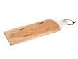 Hout Wit Marmer Dienblad 49x16cm 