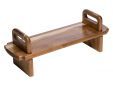 Serveerplank Acacia Op Voet 38x12,5xh14cm