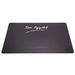 Placemat Zwart Transparant 43.5x28.5cm  