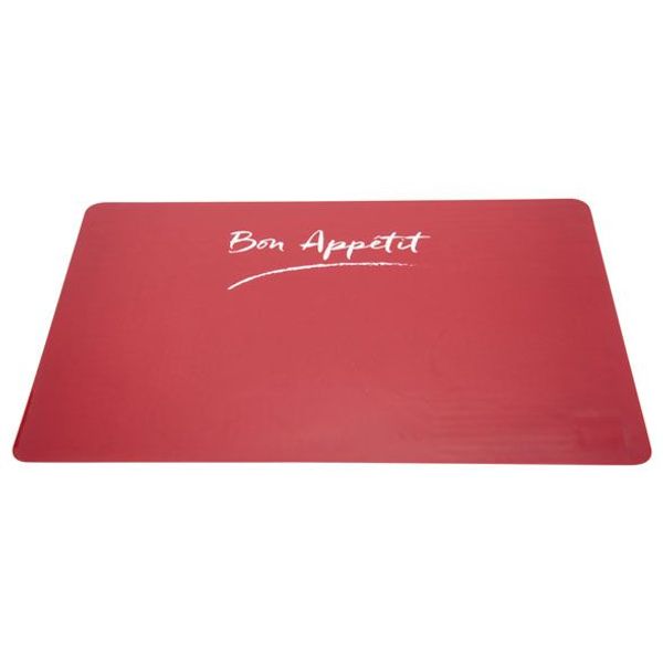 Placemat Rood Transparant 43.5x28.5cm  