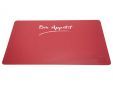 Placemat Rood Transparant 43.5x28.5cm 
