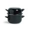 Mosselpot 24cm Zwart Induction  