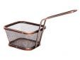 Frietmandje Antiek Brons Klein 19-10.5x9x6-13.5cm