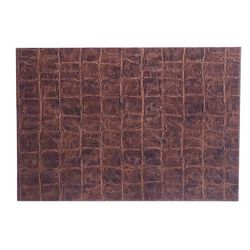 Placemat Lederlook Bruin 43x30cm  