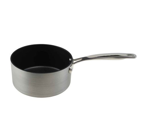 Technopro Casserole Sauce Gris-noir D18 Alu-tous Feux-poignee Inoxy-bord.droit  Cosy & Trendy