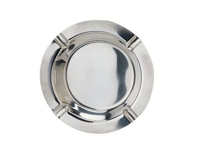 Asbak Budget D12cm Roestvrij Staal 