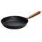 Authentic Cook Braadpan D28cm Koolstofstaal Wooden Handle 