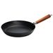 Authentic Cook Braadpan D28cm Koolstofstaal Wooden Handle 