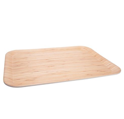 Plateau Fibre De Bamboo Avec Bamboo Skin 43,5x32,3xh1,9cm  Cosy & Trendy