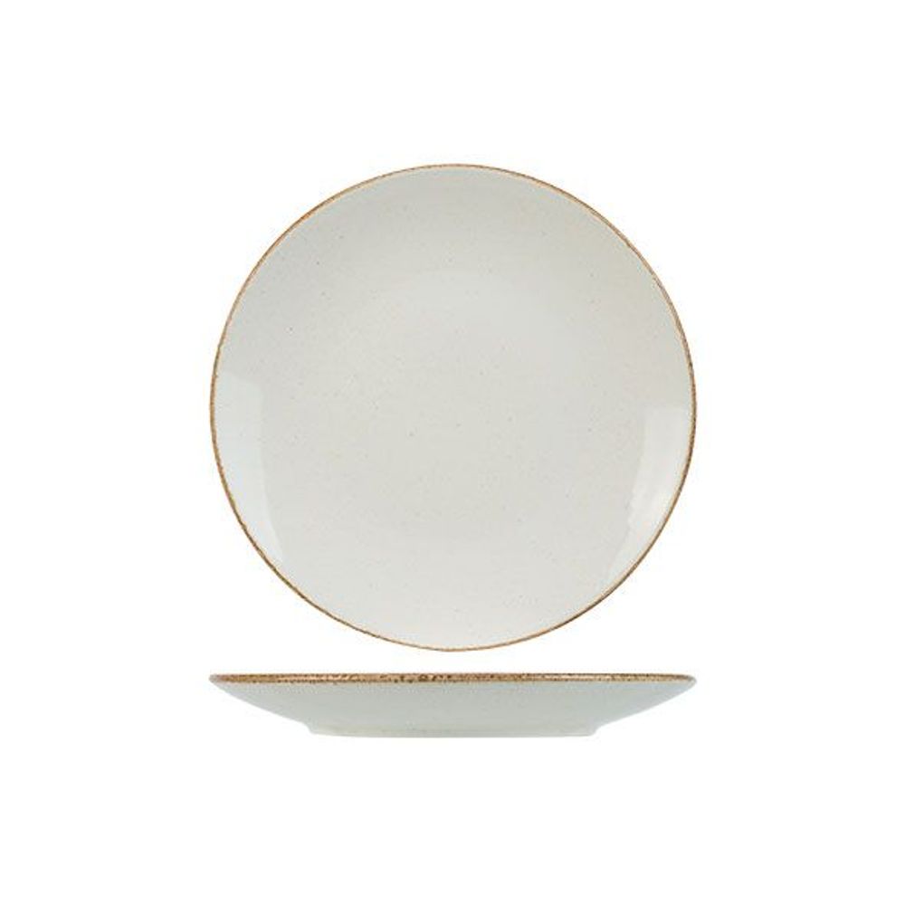 Cosy & Trendy Platte borden Granite Ivory Plat Bord D27cm