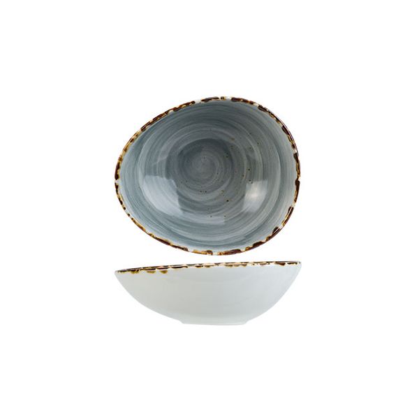 Cosy & Trendy Quiandra Grey Schaaltje 13,5x11,78cm H4.8cm - New Bone China