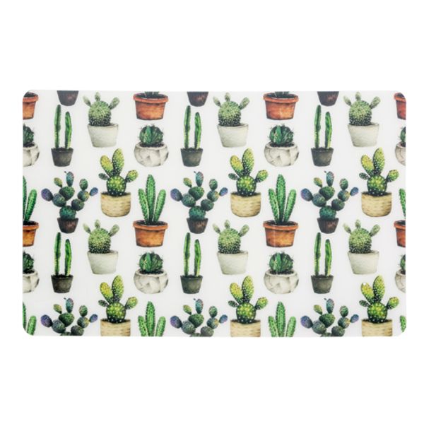 Placemat Pvc 43,5x28,5cm Cactus Licht  