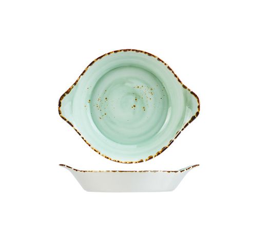 Quiandra Green Eierpannetje D22-17.5cm H4.3cm - New Bone China  Cosy & Trendy