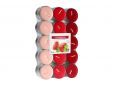 Ct S30 Theelichten Rood-aardbei 4uren D3.9xh1.62cm