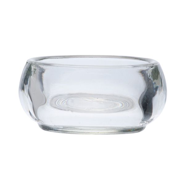 Cosy & Trendy Theelichthouder Transparant D5,5xh2,5cm Rond Glas