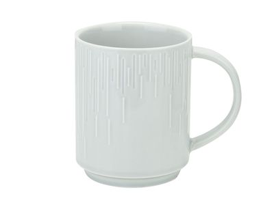 Louis Grey Beker D8xh10cm 33cl New Bone China