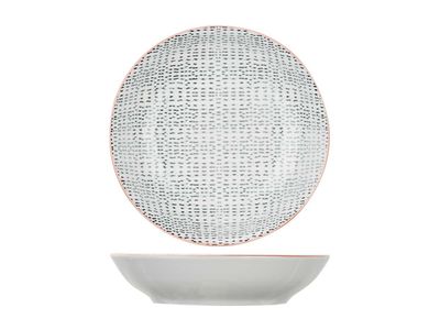 Dylana Grey Diep Bord D20,3xh4,5cm 