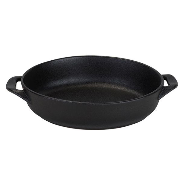 Cosy & Trendy Yara Black Ovenschotel D19,2-24.3cm H5.5cm Twee Grepen 88cl