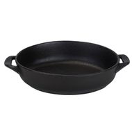 Yara Black Ovenschotel D19,2-24.3cm H5.5cm Twee Grepen 88cl 