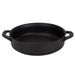 Cosy & Trendy Yara Black Ovenschotel 22x26.5-32.5cm H6.5cm Twee Grepen 1.75l