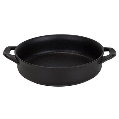 Yara Black Ovenschotel 22x26.5-32.5cm H6.5cm Twee Grepen 1.75l  Cosy & Trendy