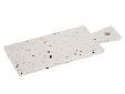 Terrazzo Tray 30x12cm Wit Rechthoek 