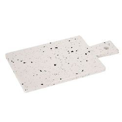 Terrazzo Tray 29x17cm Wit Rechthoek  