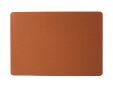 Placemat Leder Bruin Oneffen Rechthoek 43x30cm