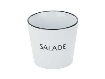 Hrc Potje Met Tekst 'salade' D9xh8cm 