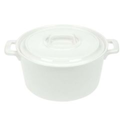 Clio White Potje Met Deksel 75cl D15,3x7 ,3cm 