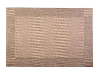 Placemat Pvc Geweven Metalic Assorti 45x30cm