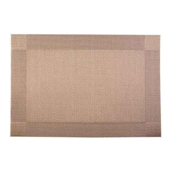 Placemat Pvc Geweven Metalic Assorti 45x30cm 