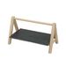 Cosy & Trendy Etagere 1laag Leisteen-houten Stand 29x19x14cm