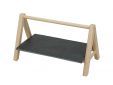 Etagere 1laag Leisteen-houten Stand 29x19x14cm