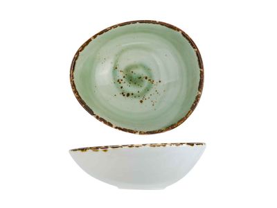 Quiandra Green Minischaaltje 8,6x7,6cm H3cm - New Bone China